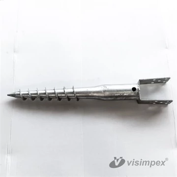 Talajcsavar U alakú 80x700