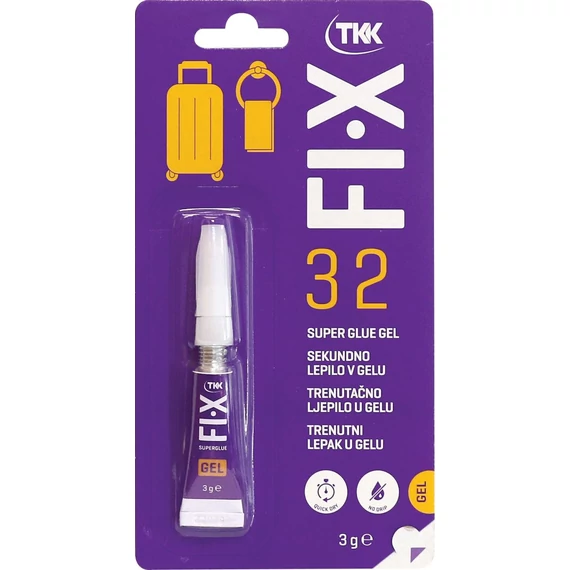 FIX 32 Pillanatragasztó gél állagú 3 g